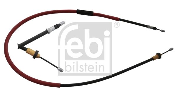 FEBI BILSTEIN Тросик, cтояночный тормоз 49621